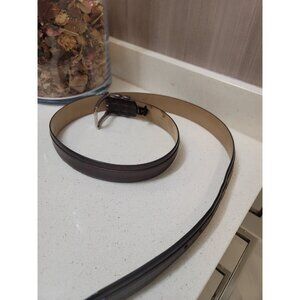 Mezlan Mens Braided Brown Leather Belt Dress European Casual Preppy 38 Spain